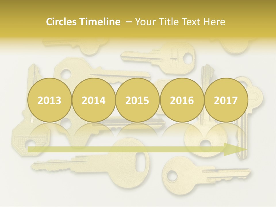 Golden Wealth Concept PowerPoint Template