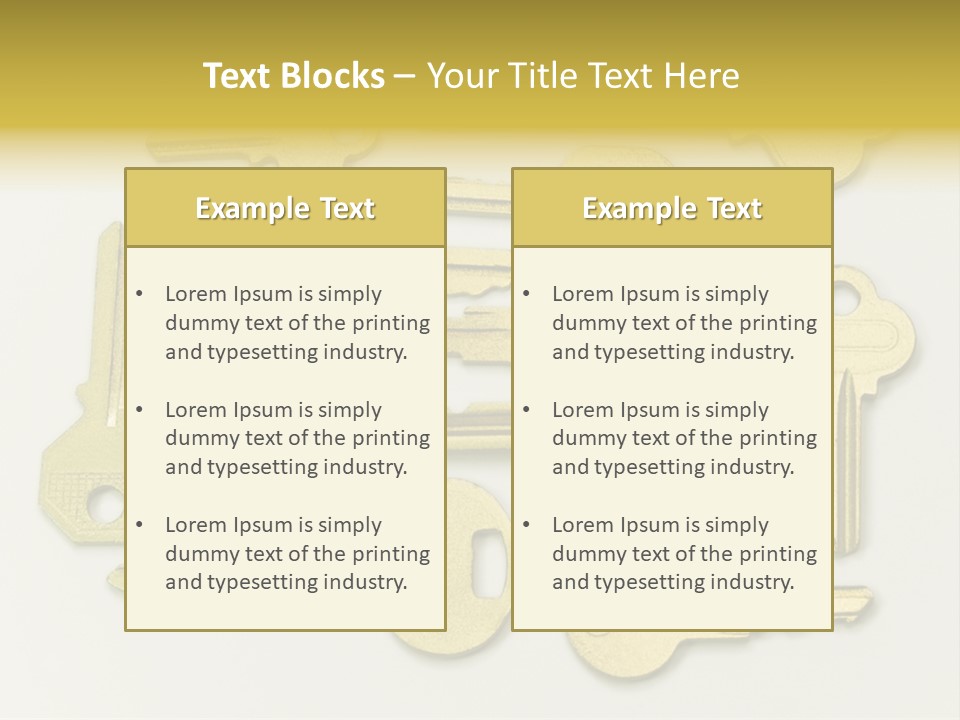 Golden Wealth Concept PowerPoint Template