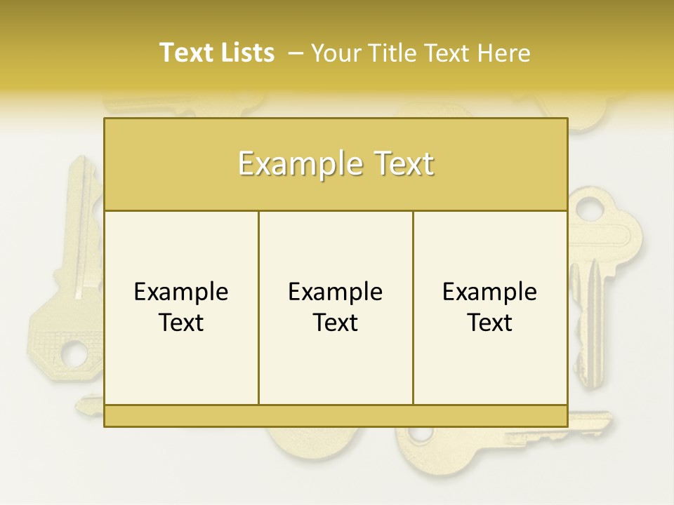 Golden Wealth Concept PowerPoint Template