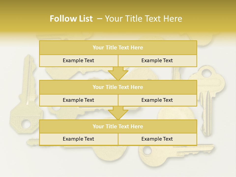 Golden Wealth Concept PowerPoint Template