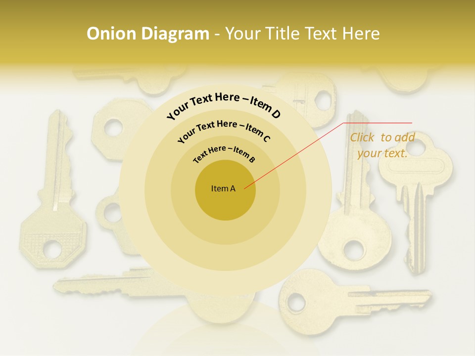 Golden Wealth Concept PowerPoint Template