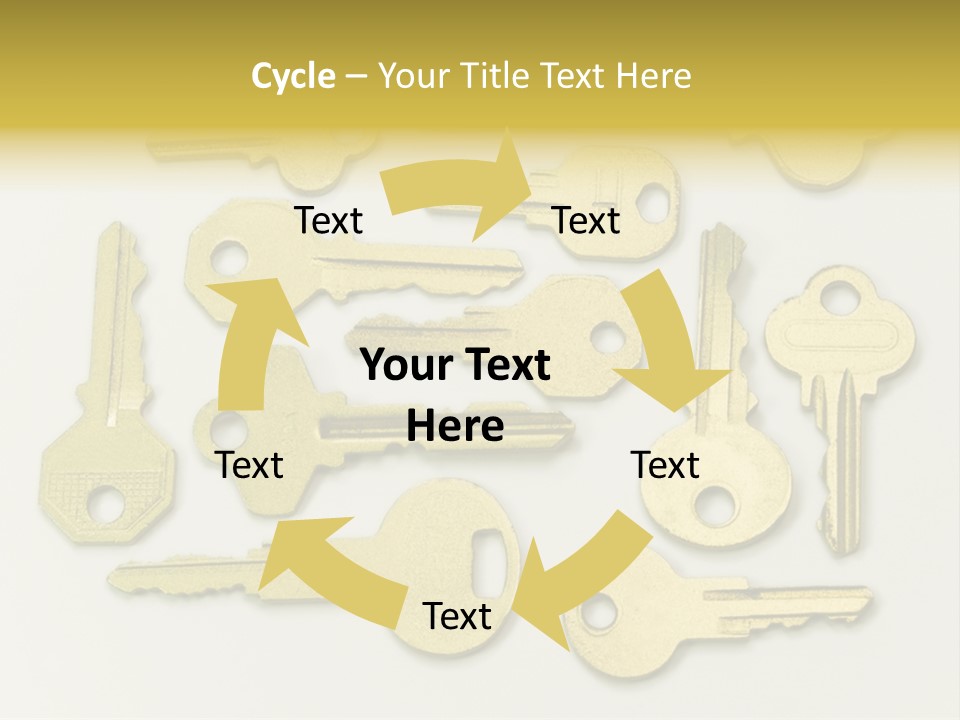 Golden Wealth Concept PowerPoint Template