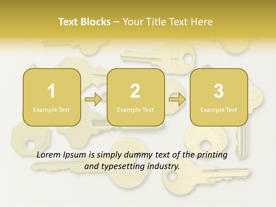 Golden Wealth Concept PowerPoint Template