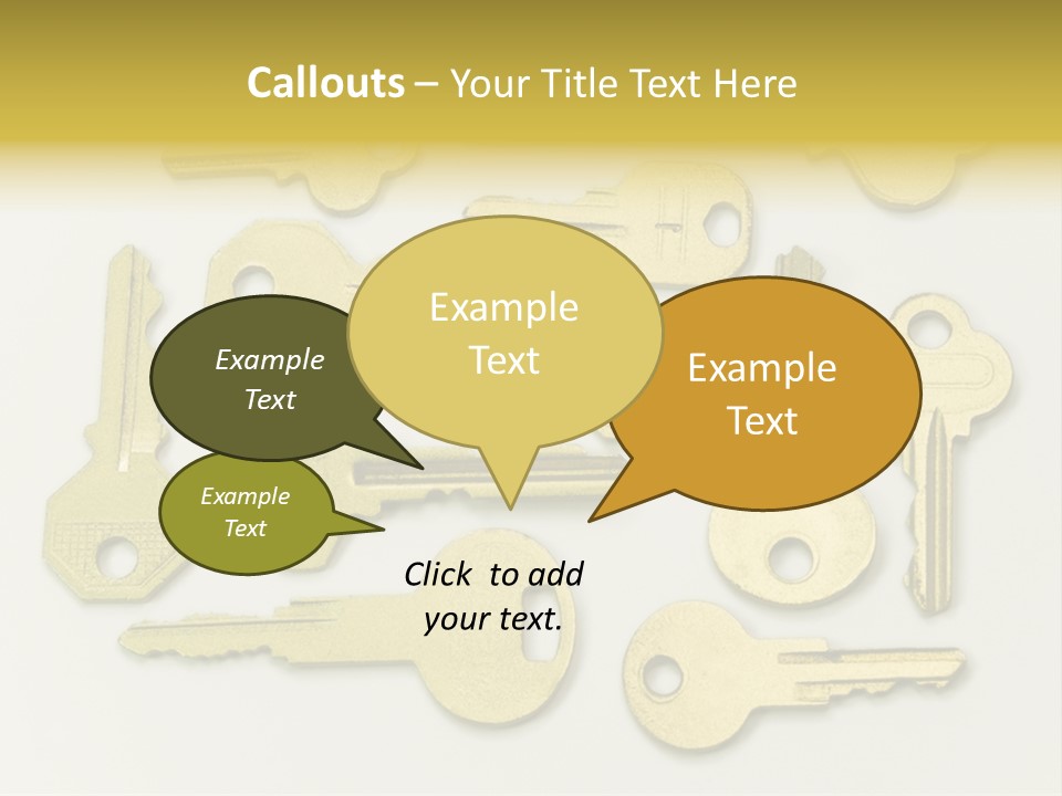 Golden Wealth Concept PowerPoint Template