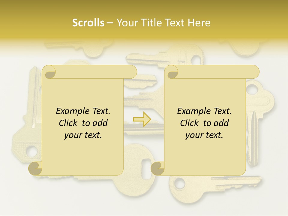 Golden Wealth Concept PowerPoint Template