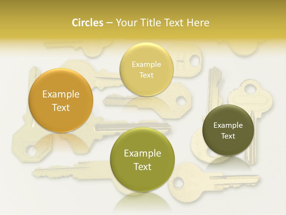 Golden Wealth Concept PowerPoint Template