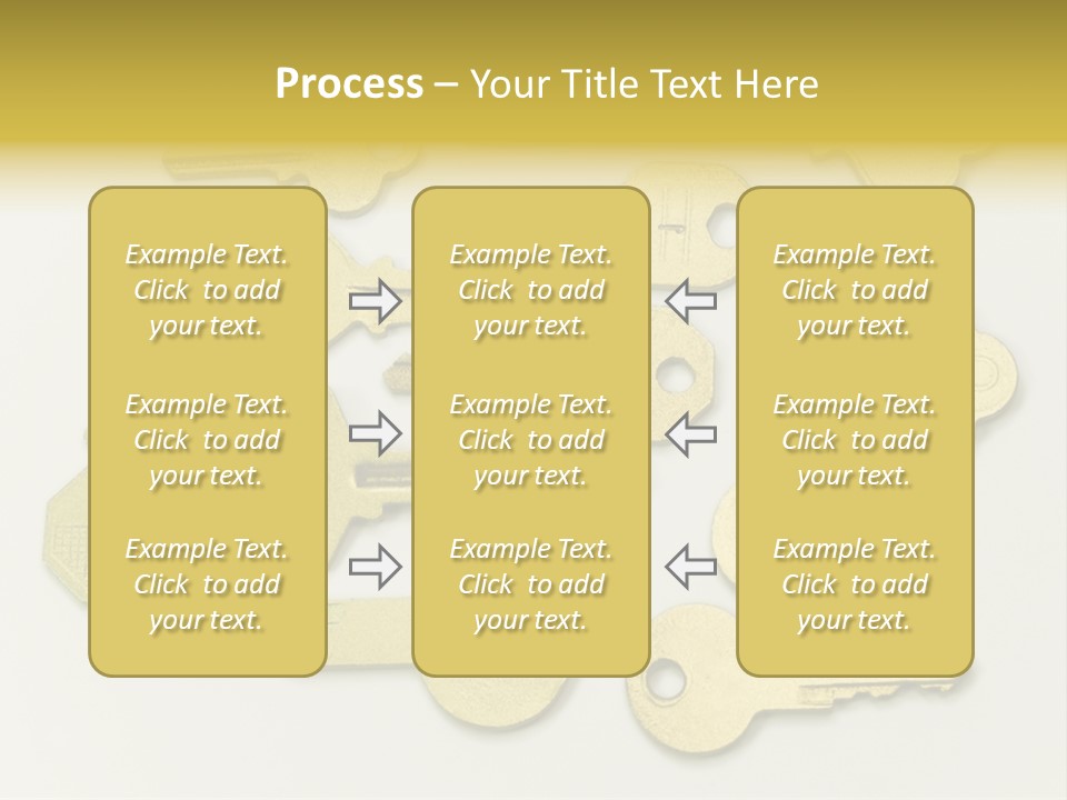 Golden Wealth Concept PowerPoint Template