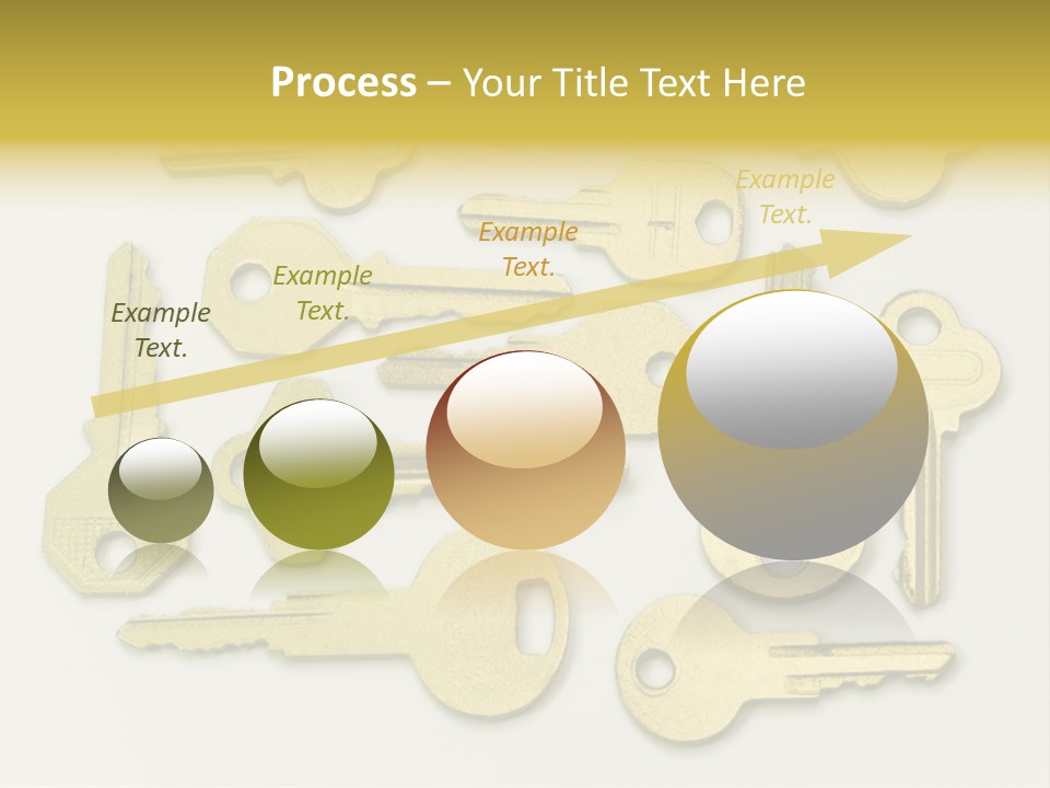 Golden Wealth Concept PowerPoint Template