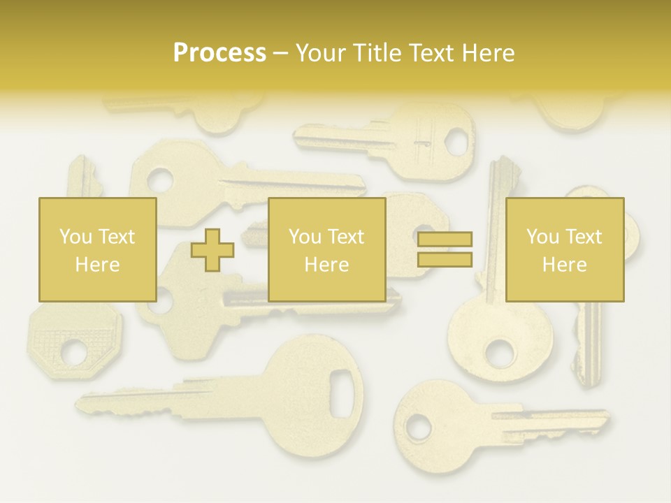 Golden Wealth Concept PowerPoint Template
