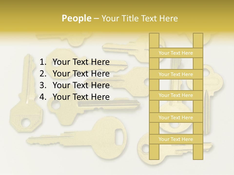 Golden Wealth Concept PowerPoint Template