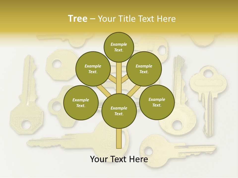 Golden Wealth Concept PowerPoint Template