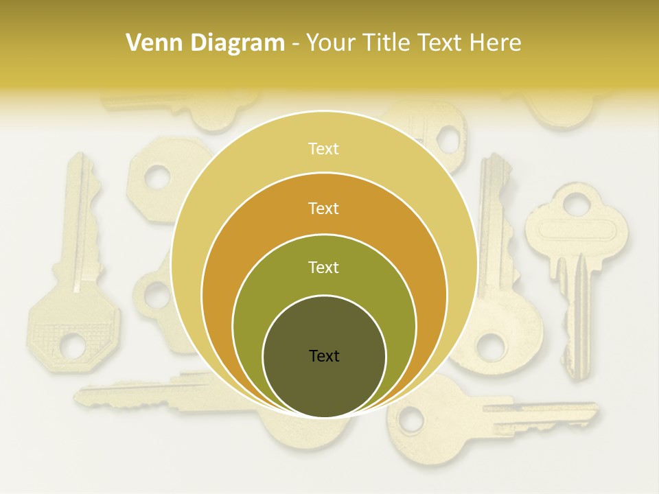 Golden Wealth Concept PowerPoint Template
