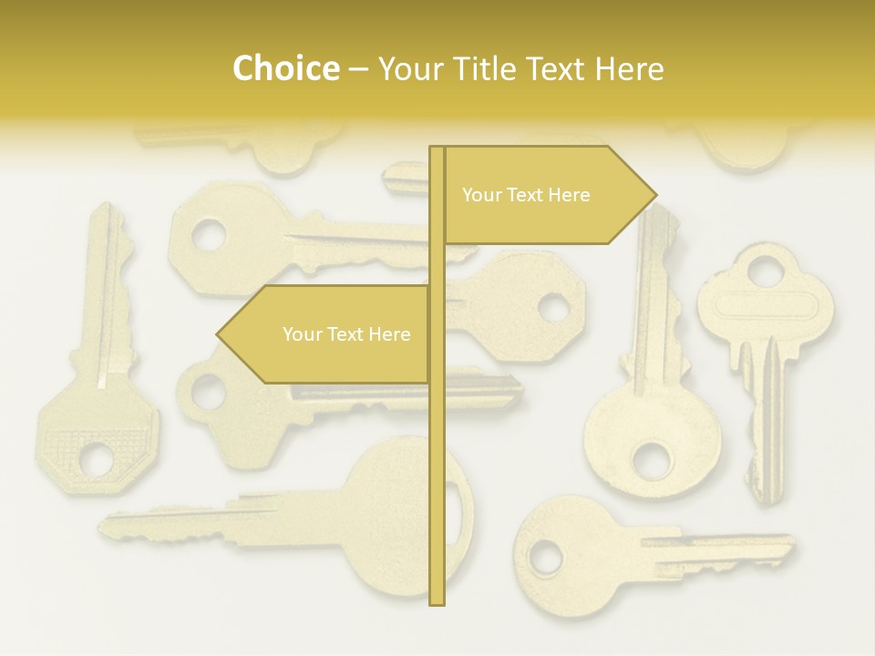 Golden Wealth Concept PowerPoint Template