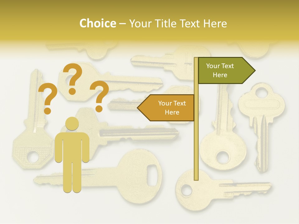 Golden Wealth Concept PowerPoint Template