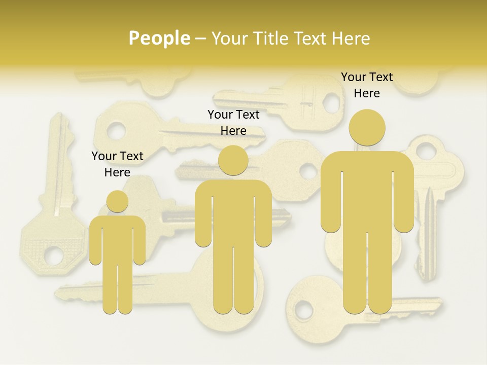 Golden Wealth Concept PowerPoint Template