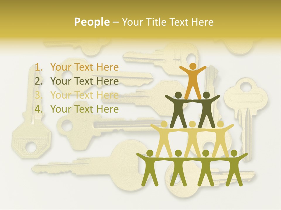 Golden Wealth Concept PowerPoint Template