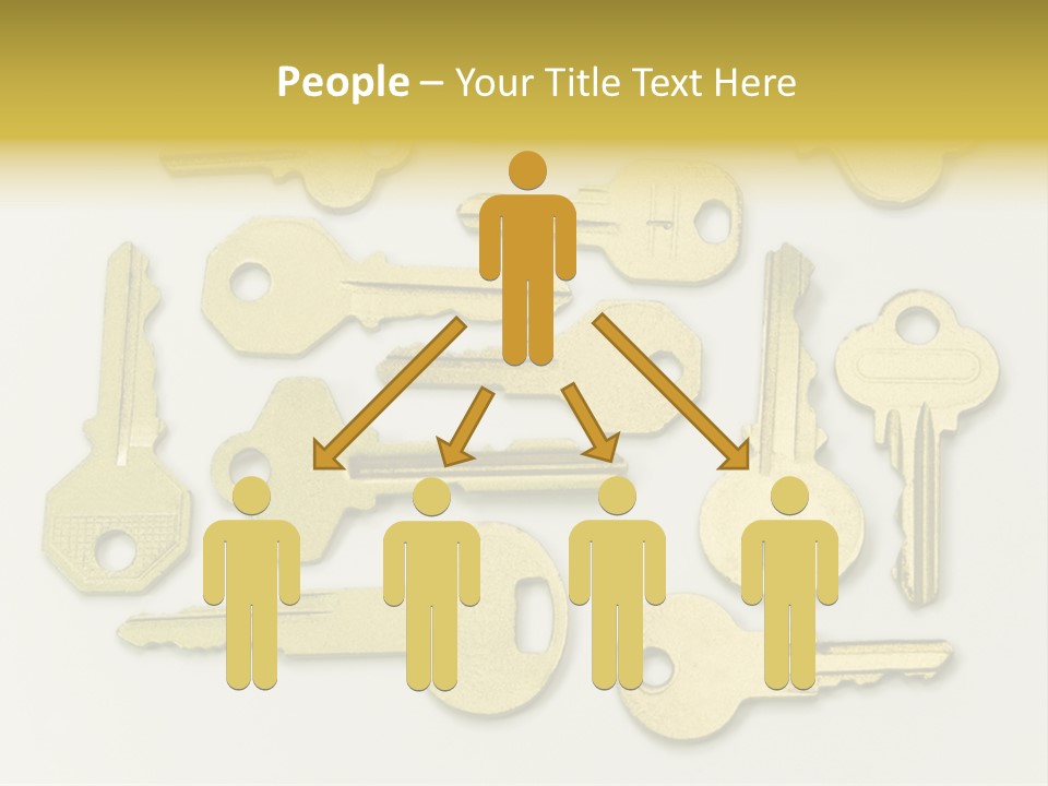 Golden Wealth Concept PowerPoint Template