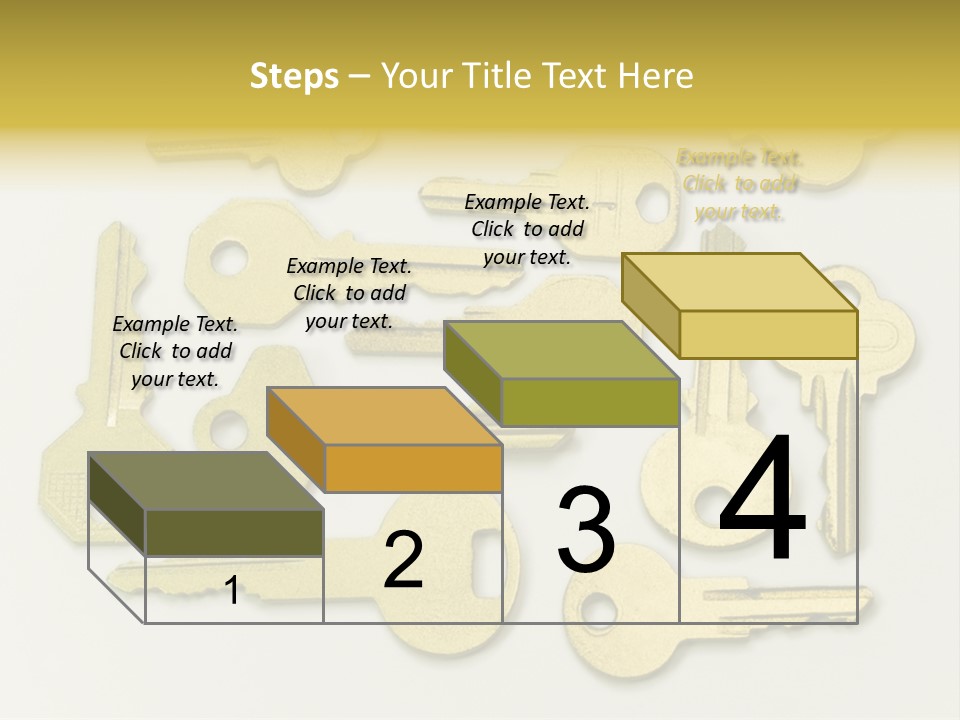 Golden Wealth Concept PowerPoint Template