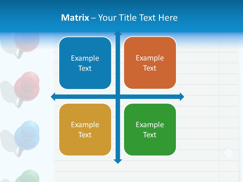 Glossy Rectangle Paper PowerPoint Template