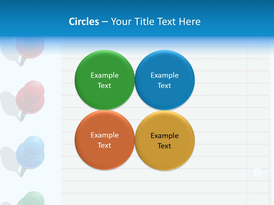 Glossy Rectangle Paper PowerPoint Template
