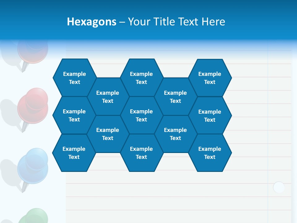 Glossy Rectangle Paper PowerPoint Template