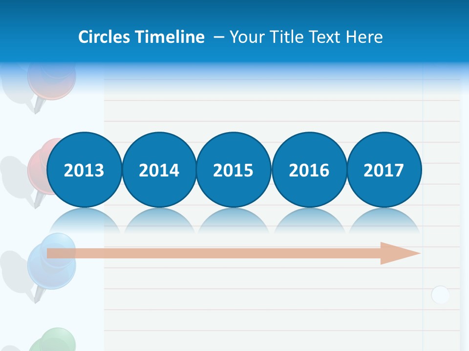 Glossy Rectangle Paper PowerPoint Template