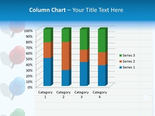 Glossy Rectangle Paper PowerPoint Template