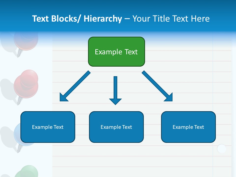 Glossy Rectangle Paper PowerPoint Template