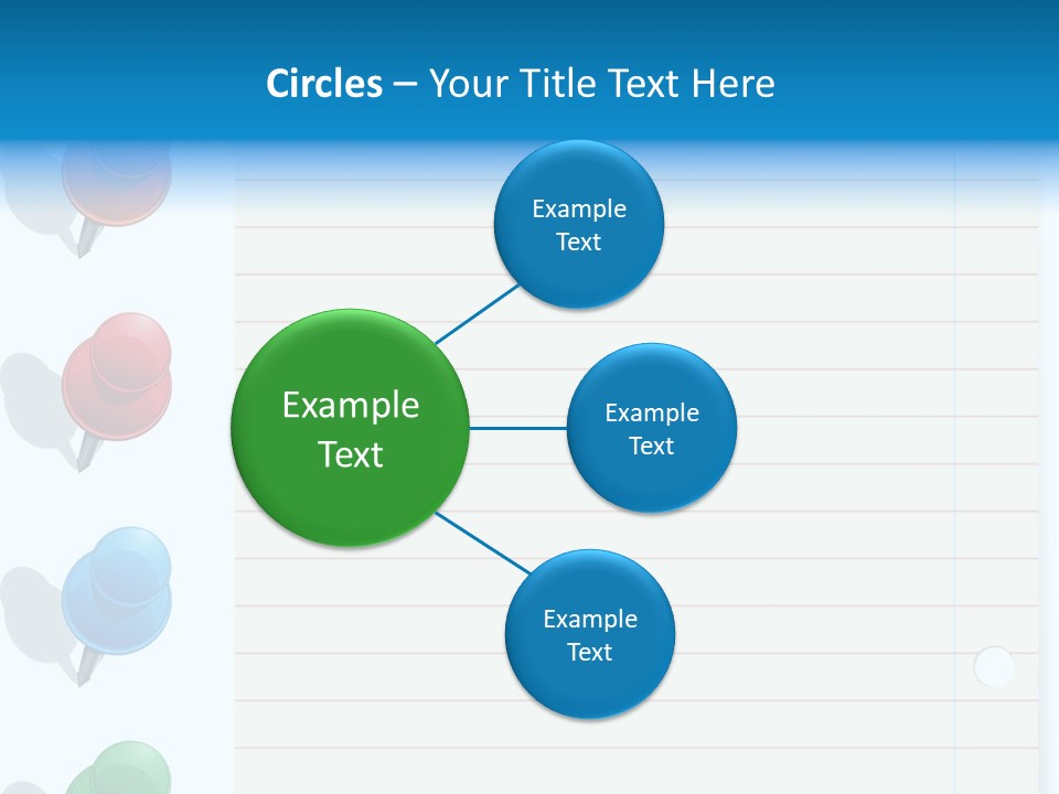 Glossy Rectangle Paper PowerPoint Template