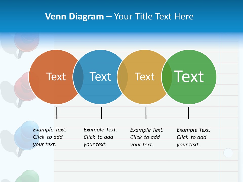 Glossy Rectangle Paper PowerPoint Template
