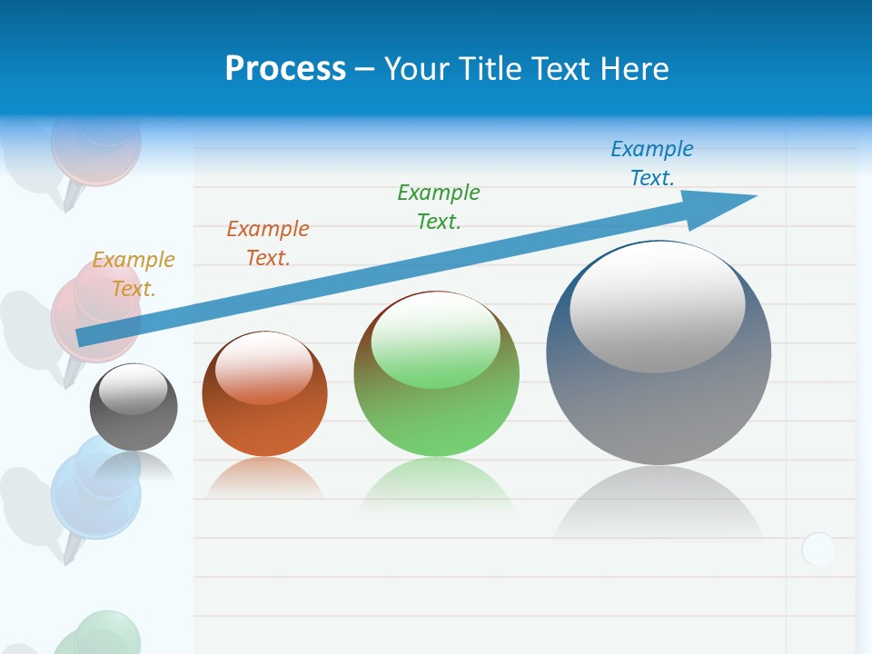 Glossy Rectangle Paper PowerPoint Template