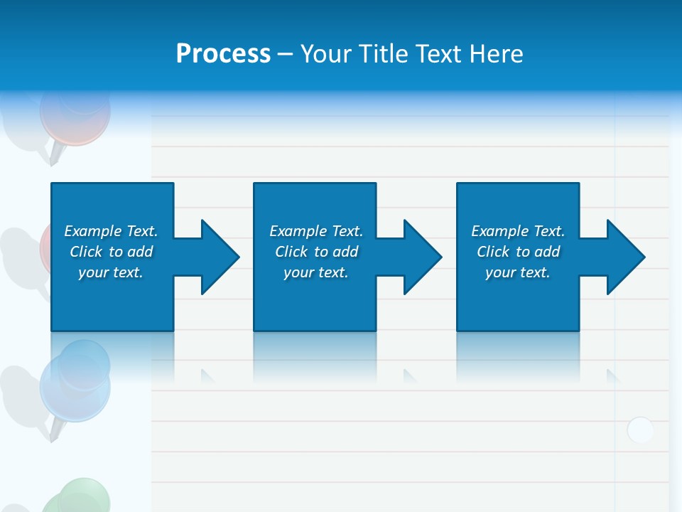 Glossy Rectangle Paper PowerPoint Template