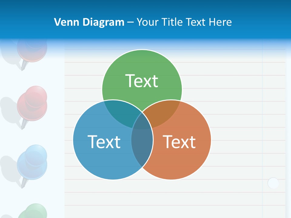 Glossy Rectangle Paper PowerPoint Template