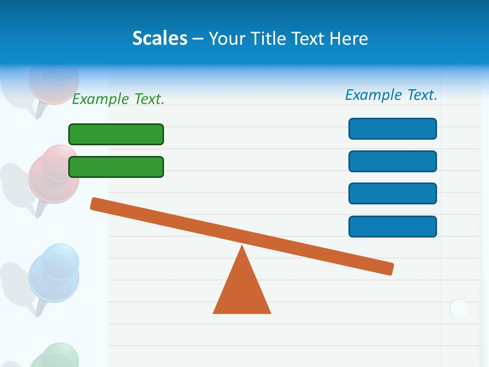 Glossy Rectangle Paper PowerPoint Template