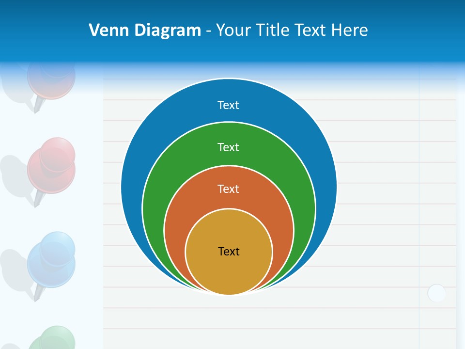 Glossy Rectangle Paper PowerPoint Template
