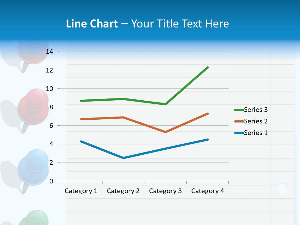 Glossy Rectangle Paper PowerPoint Template