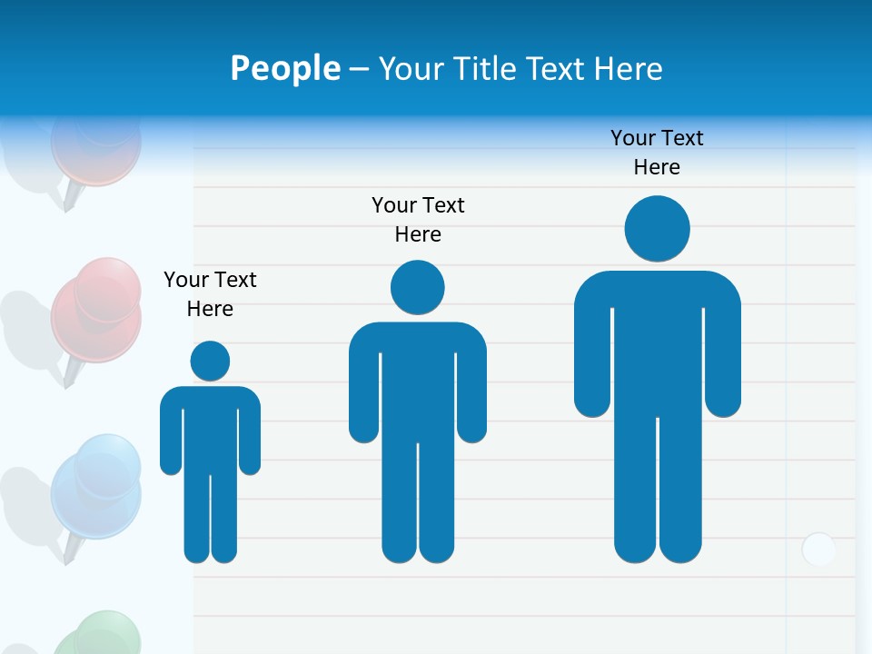 Glossy Rectangle Paper PowerPoint Template