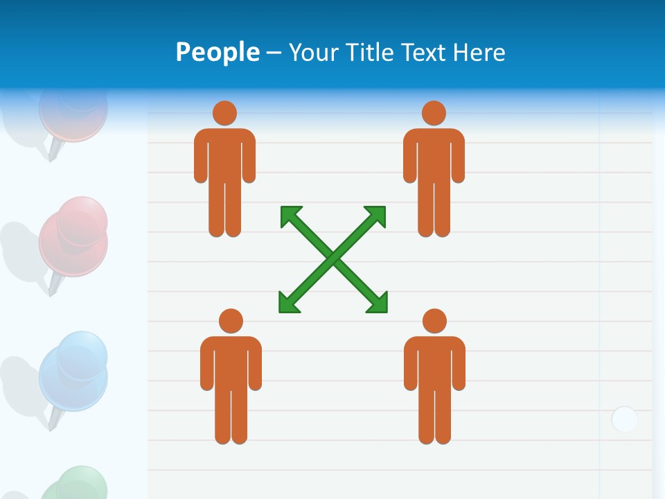 Glossy Rectangle Paper PowerPoint Template