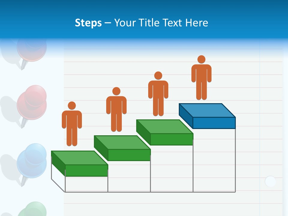 Glossy Rectangle Paper PowerPoint Template