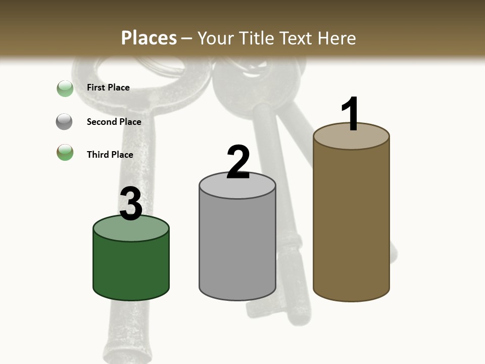A Bunch Of Keys Sitting On Top Of Each Other PowerPoint Template