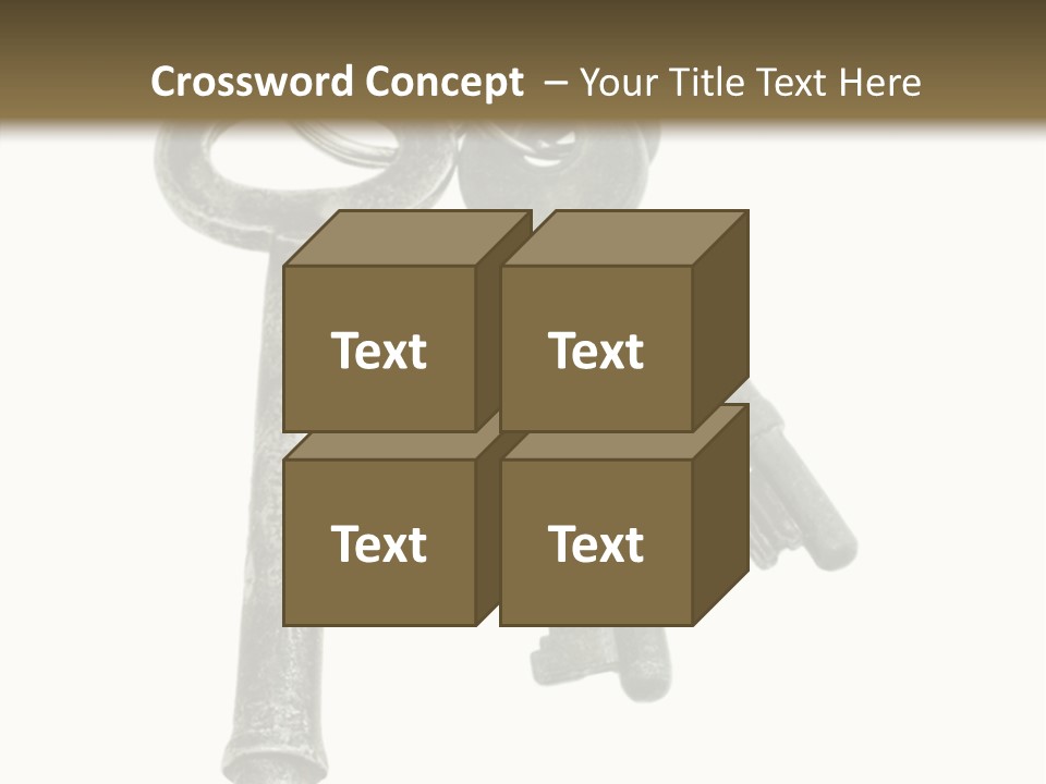A Bunch Of Keys Sitting On Top Of Each Other PowerPoint Template