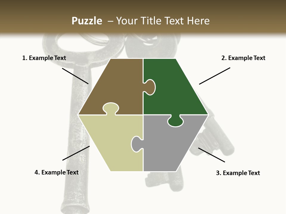 A Bunch Of Keys Sitting On Top Of Each Other PowerPoint Template