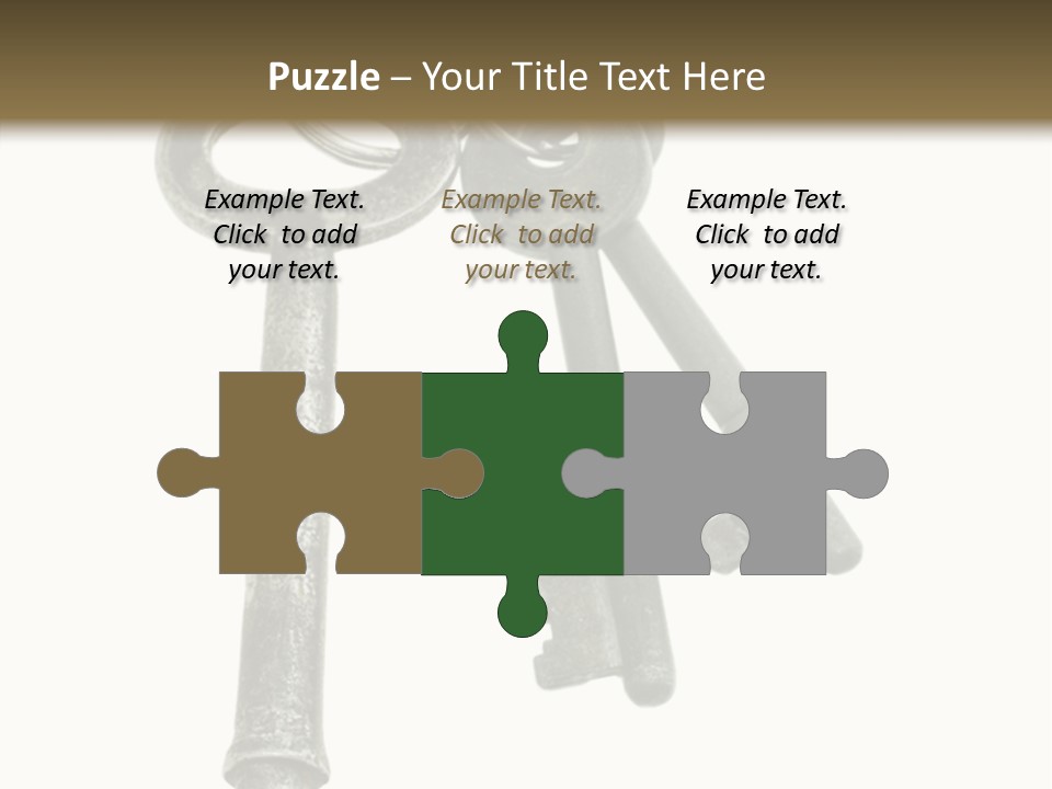 A Bunch Of Keys Sitting On Top Of Each Other PowerPoint Template