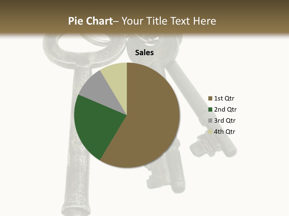 A Bunch Of Keys Sitting On Top Of Each Other PowerPoint Template