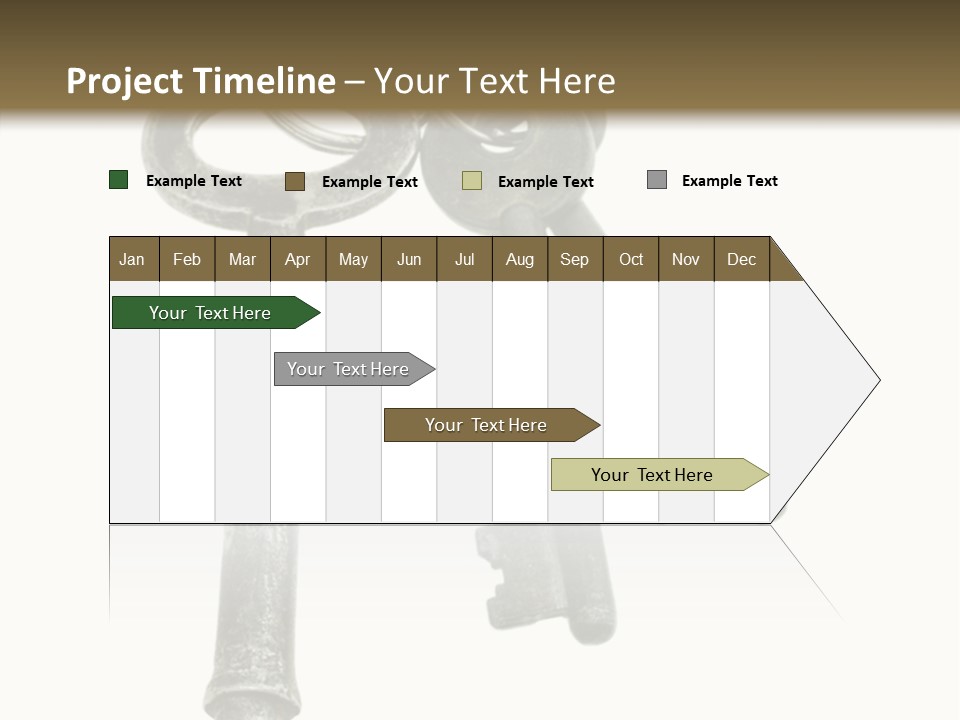 A Bunch Of Keys Sitting On Top Of Each Other PowerPoint Template