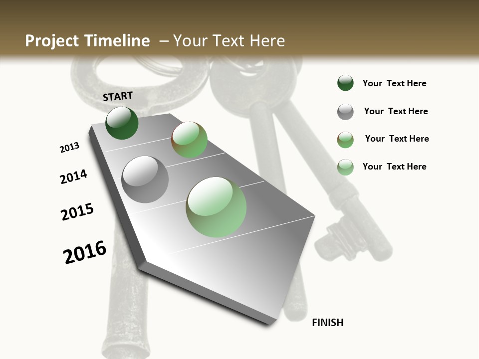 A Bunch Of Keys Sitting On Top Of Each Other PowerPoint Template
