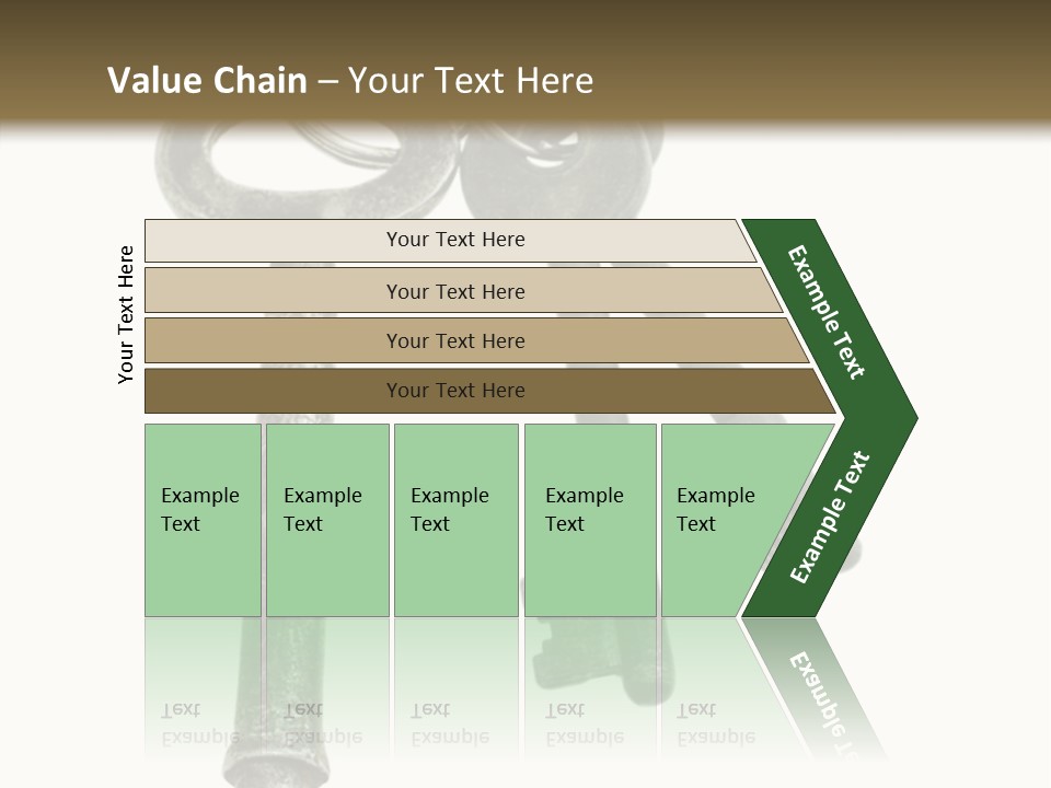A Bunch Of Keys Sitting On Top Of Each Other PowerPoint Template