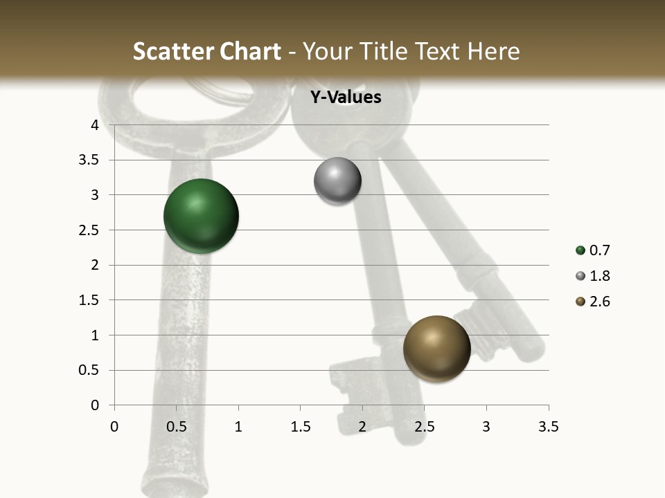 A Bunch Of Keys Sitting On Top Of Each Other PowerPoint Template