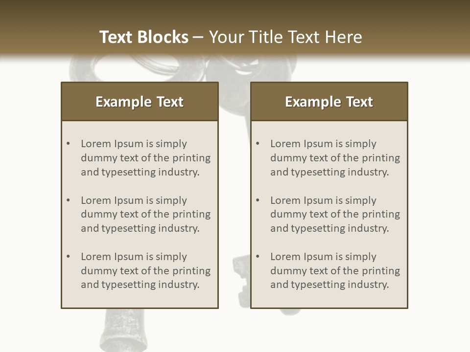 A Bunch Of Keys Sitting On Top Of Each Other PowerPoint Template