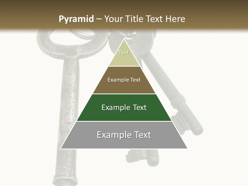 A Bunch Of Keys Sitting On Top Of Each Other PowerPoint Template